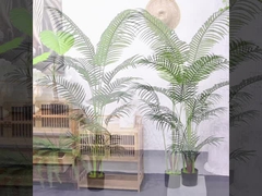 PONY sàn nhân tạo cây cọ trang trí trong nhà chậu không nước nhìn tự nhiên