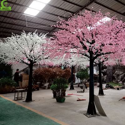 Factory custom realistic artificial cherry tree wedding events decoration high quality pink cherry blossom tree