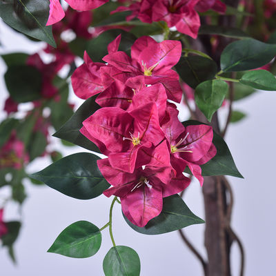 Haihong New Products Artificial Bougainvillea Flower Tree 4ft 6ft Fake Potted Bougainvillea Artificial for Home Hotel Decor