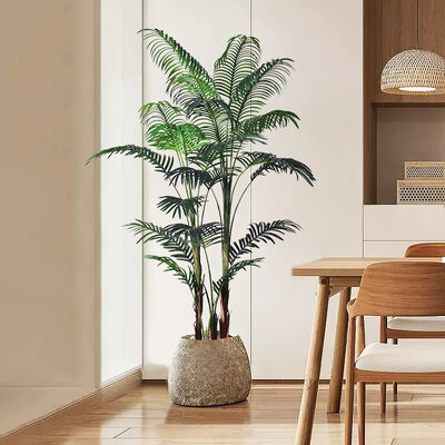 Wholesale 180cm (5.9ft) Artificial Indoor Palm Trees - I Style Areca Palm Plant | Haihong Factory Direct | Large Faux Palm Tree for Home & Office Decor