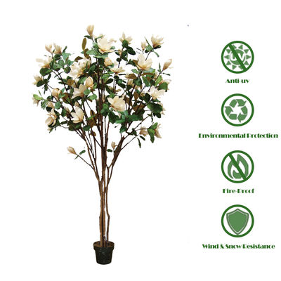 210cm Artificial Magnolia Tree For House Office Long Lasting Evergreen Plants