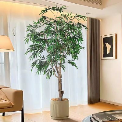 Bán nhà máy Cây cảnh nhân tạo 280cm cây sung khóc giả để trang trí nội thất thanh lịch
