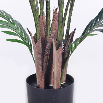 Artificial Palm Tree Plants Areca Palm Potted Plant for Outdoor Indoor Decorate Landscape
